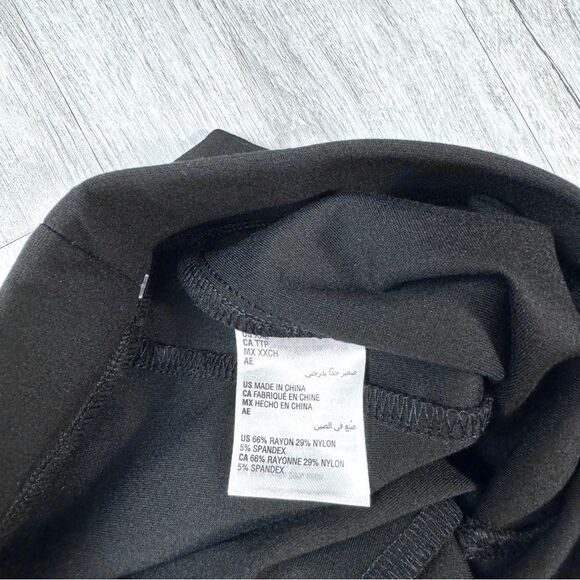 Bar III Black Skinny Pants with Silver Accents - Picture 6 of 6